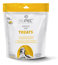 NUPEC DIGESTIVE TREATS 180 Gr. - Premios que ayudan a la salud intestinal y mejora la absorción de nutrientes.