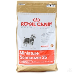 ROYAL CANIN MINI SCHNAUZER 25 4.5 Kg. - Adultos Schnauzer a partir de los 10 meses de edad
