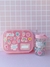 Kit botellita + lunchera Kids Pink