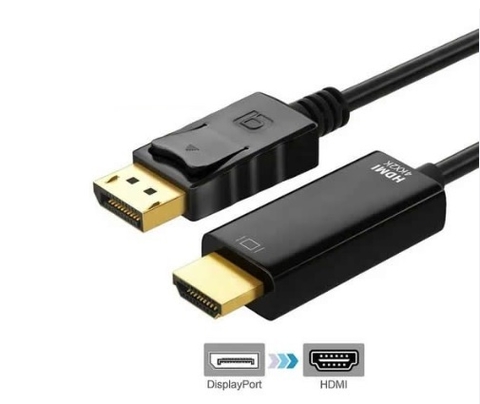 Cable display port a hdmi