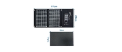 Cargador solar plegable usb 15W Sunyo - tienda online