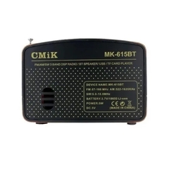 Radio AM/FM con Bluetooth CMIK MK615BT en internet