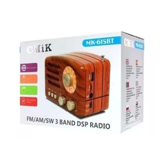 Radio AM/FM con Bluetooth CMIK MK615BT - Crossover