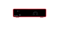 Interface de audio Focusrite Scarlett 2i2 3ra generacion. - Crossover