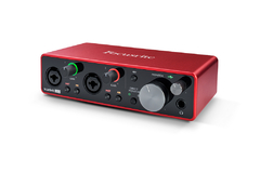 Interface de audio Focusrite Scarlett 2i2 3ra generacion. - comprar online