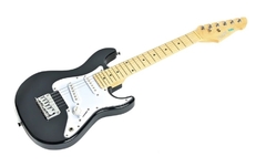Guitarra Eléctrica Stratocaster Parquer Negra Niños Viajera en internet