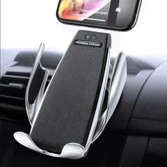Soporte Para Celular Auto Con Cargador Inalámbrico Wireless - comprar online