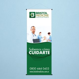 Banner para colgar vertical - tienda online