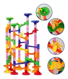 Juego Marbles Race Canicas Piquis Bloques Construccion - comprar online