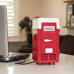 Nevera Coca-Cola retro en internet