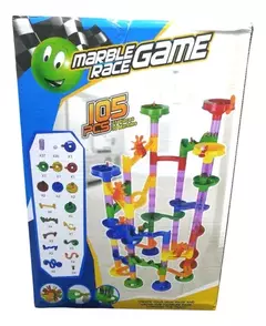 Juego Marbles Race Canicas Piquis Bloques Construccion - Atomic Arte y Diseño S.A.S