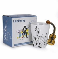 Taza de café guitarra acústica - tienda online