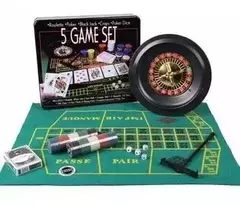 5 Juegos Casino Ruleta Poker Blackjack Poker Dados en internet