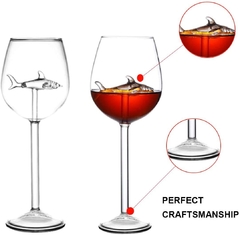 Copas de vino tiburón - comprar online