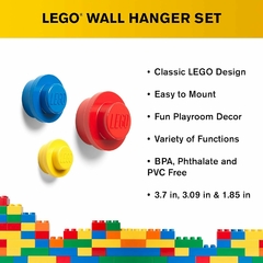 Lego perchas de pared - comprar online