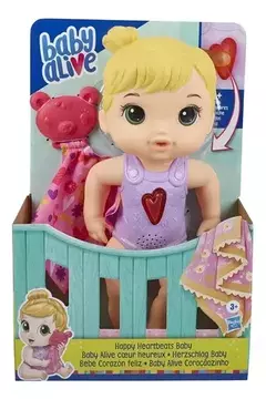 aby Alive - Bebe Corazon Feliz - Muñeca - Hasbro