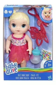 Baby Alive Bebé Face paint fairy Hasbro B9723 - comprar online