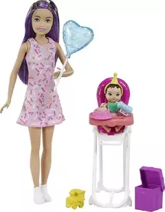 Barbie Muñeca Skipper Niñera Fiesta Cumpleaños Grp40 Mattel - comprar online