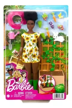 Barbie Set De Jardinería Y Mascota