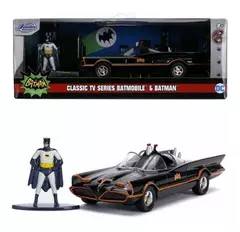 Batman Y Batimovil Tv Clasico Adam West Y Figura Jada 1:32