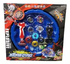 Beyblade Estadio Arena Batalla Gigante Lanzadores Trompos