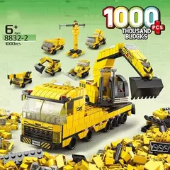 Bloques Armar Carro Construcción 6en1 1000pcs 8832-2 Cantidad de piezas 1000 en internet