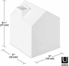 Caja de pañuelos con diseño de casa - comprar online