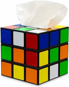 Caja de pañuelos cubo rubik