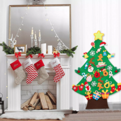 Árbol De Navidad De Fieltro - tienda online
