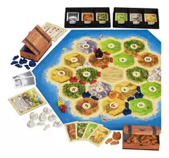 Catan (Juego base en Español) juego de mesa de aventura para toda la familia fabricado por Devi - comprar online