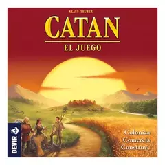 Catan (Juego base en Español) juego de mesa de aventura para toda la familia fabricado por Devi en internet