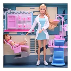 Defa Lucy Odontoloda Muñeca Paciente Jugeute Niñas Doctora - comprar online