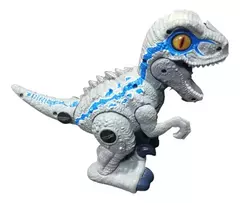 Dinosaurio Velociraptor Blue Spray Diy Jurassic Sonido