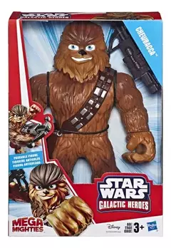 Figura de acción Chewbacca Galactic Heroes E5104 de Hasbro Mega Mighties - comprar online