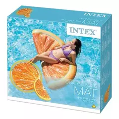 Flotador Intex Orange Slice Mat Naranja Piscina 58763 en internet