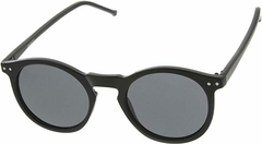 Gafas de sol estilo vintage, de lente redonda, montura con astas