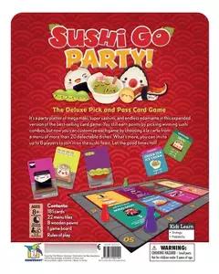 Gamewright Devir Sushi Go Party! Party! Español - Atomic Arte y Diseño S.A.S