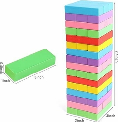 Juego de mesa de bloques de madera para niños en internet