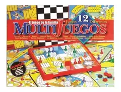 Juego De Mesa Multijuegos X 12 Caja