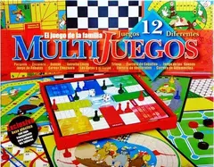 Juego De Mesa Multijuegos X 12 Caja - tienda online