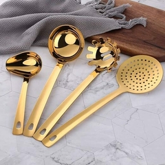 Juego de utensilios de cocina de acero inoxidable - comprar online