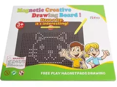 Juego Didáctico 714pcs Magpad Pizarra Magnética Tablero 1024 en internet