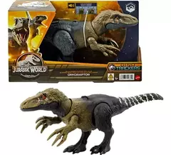 Jurassic World Dinosaurio Orkoraptor Rugido Salvaje Mattel