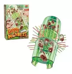 Kingso toys Monkey Drop 2020 Monos locos Monkey Drop Juego de Mesa Monos Locos Españo