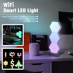 Imagen de Kit de iluminación LED inteligente WiFi con 3 bloques