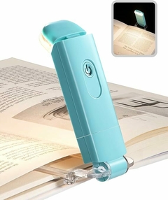 Luz de libro flexible recargable