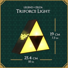 Luz nocturna de Trifuerza de The Legend of Zelda - Atomic Arte y Diseño S.A.S