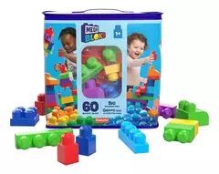 Imagen de MEGA BLOKS Big Building Bolsa con 60 Bloques Grandes