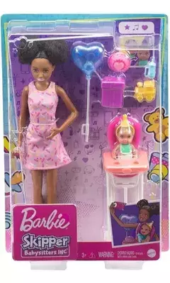 Muñeca Barbie Skipper Set Cumpleaños Bebe Mattel Grp41 - Atomic Arte y Diseño S.A.S