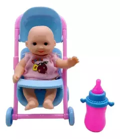 Muñecas Bebe Coche Pequeñas Niñas Princesas Juguete